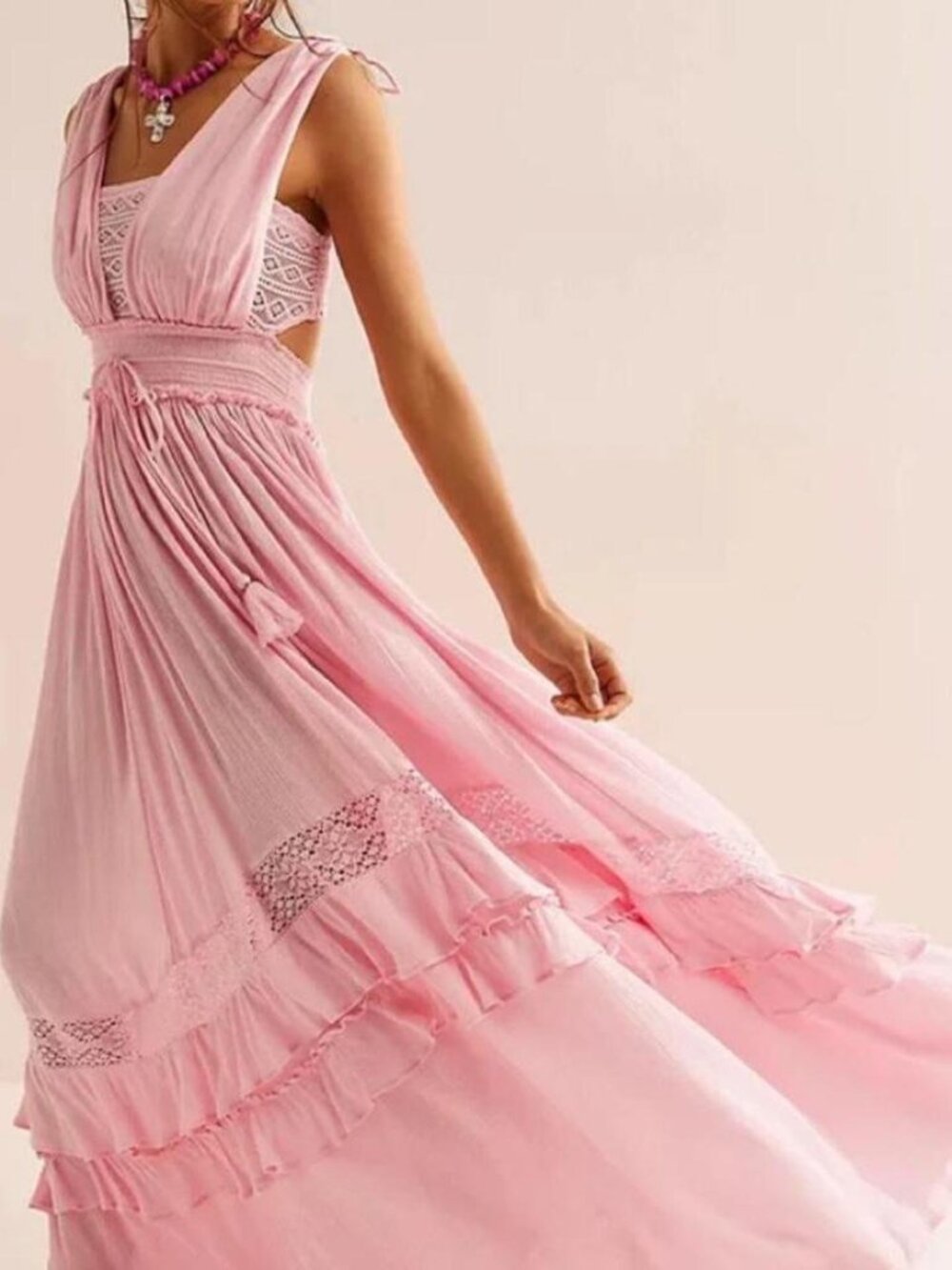 ✨️RARE COLOR! Free People Santa Maria Endless Summer Maxi Dress!